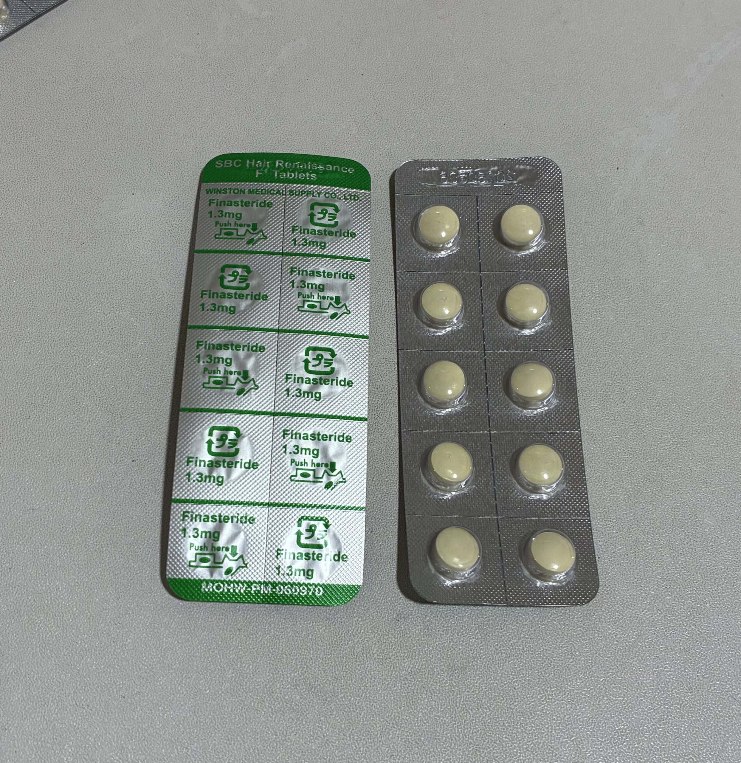 湘南AGAクリニックのフィナステリド錠剤